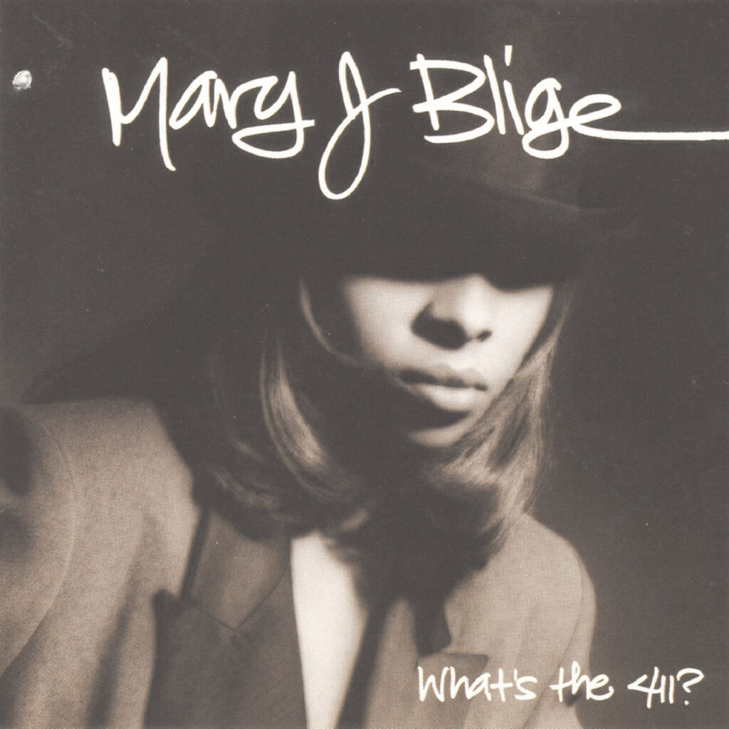 Mary J. Blige's What's The 411 album cover