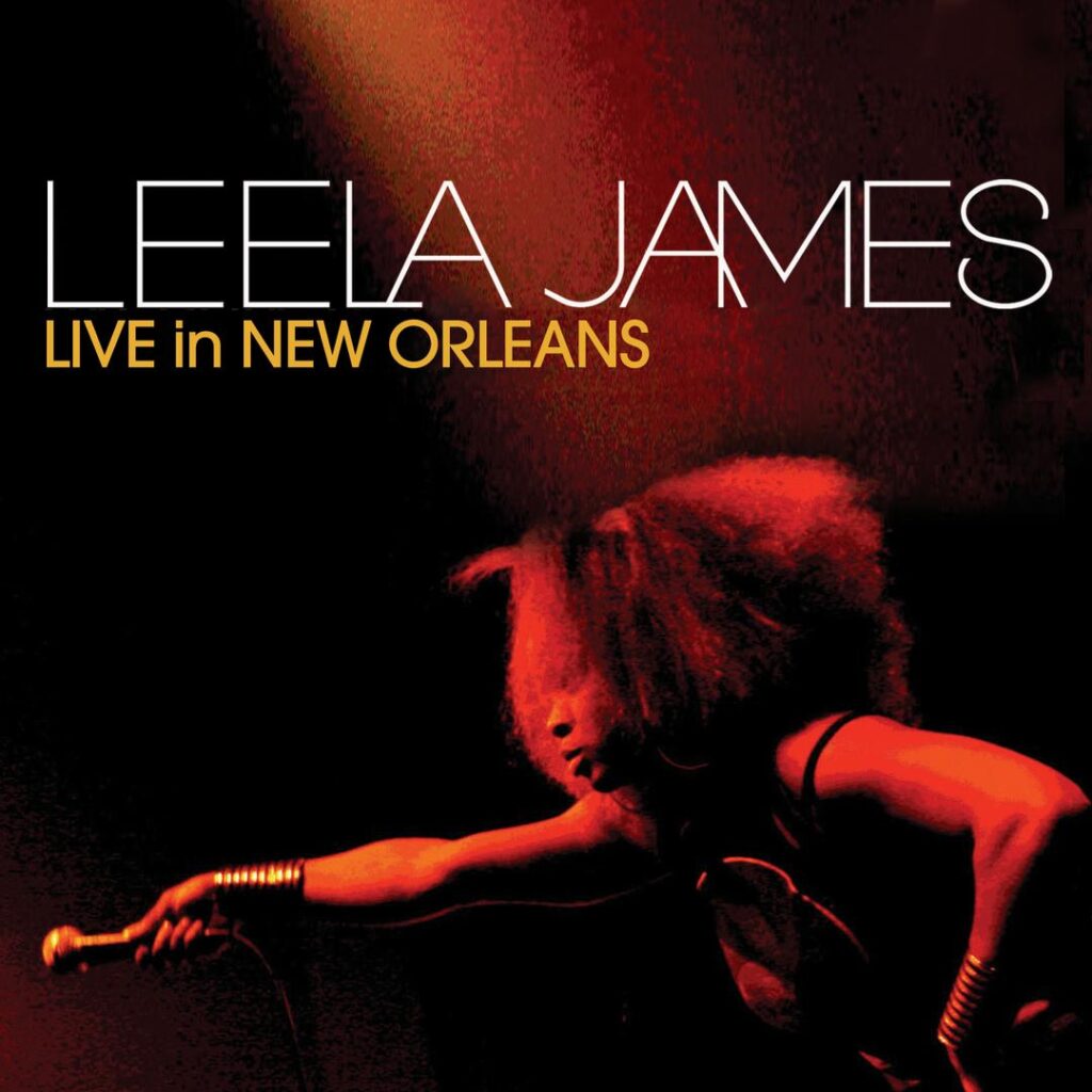 Leela James Live In New Orleans album cover