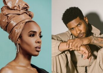 Kelly Rowland and Usher in "Bad Hair" movie