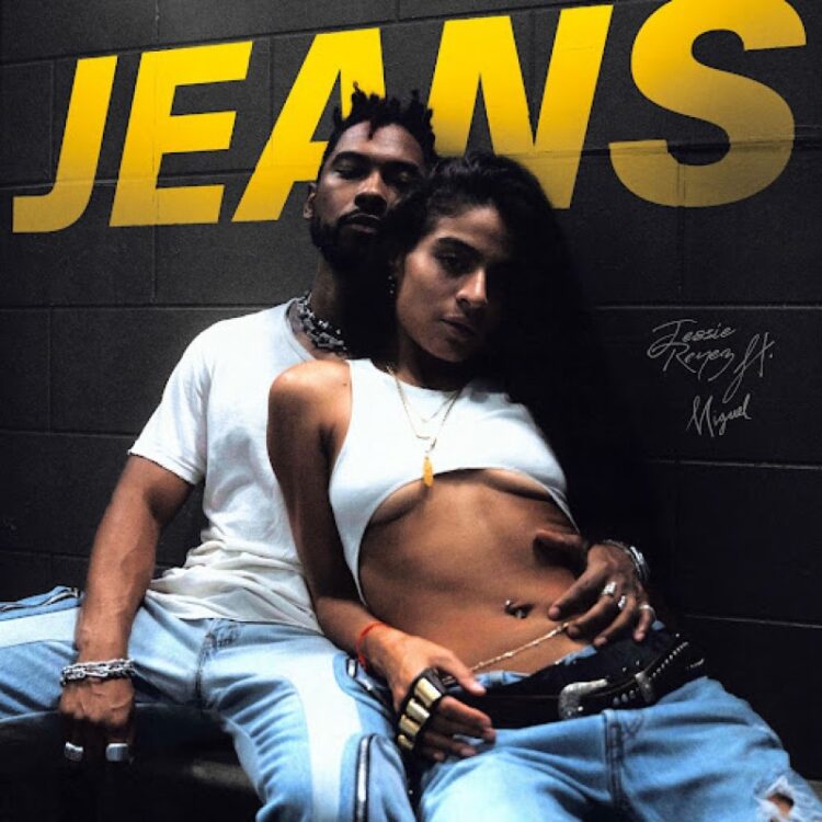 Jessie Reyez and Miguel Jeans single cover