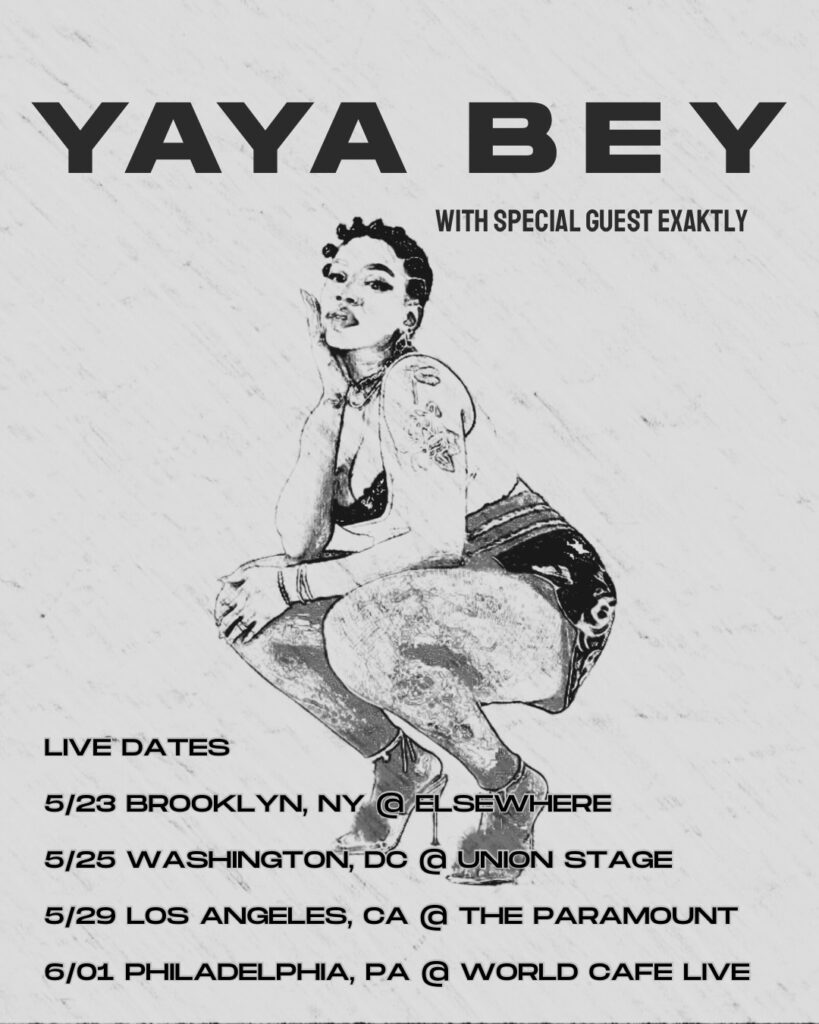 Yaya Bey 2024 tour dates