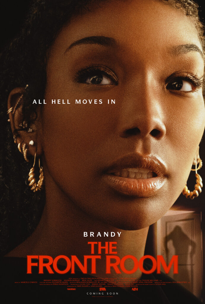 The Front Room movie poster starring Brandy