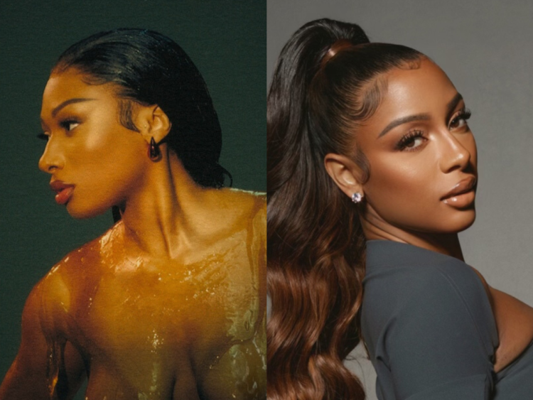 Rapper Megan Thee Stallion and singer Victoria Monet collaborate on the new song Spin